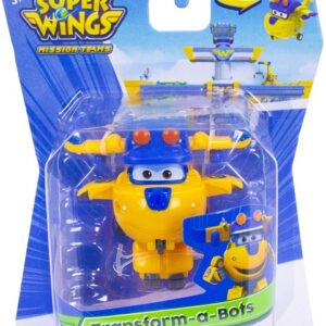 Super Wings robot transform Build It Donnie