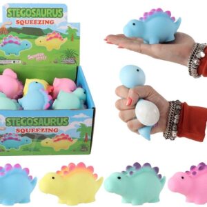 Dino Dinozaur wyciskany Squeeze me Gniotek 12cm