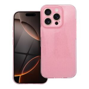 Futerał do iPhone 16 PRO Clear Case 2 mm Blink różowy