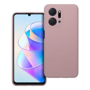 Futerał do Honor X7A Silicone 2mm pudrowy róż