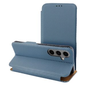 Kabura FOLIO Side Magnet do SAMSUNG S25 PLUS niebieski