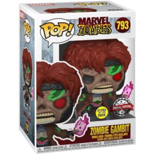 Funko POP! Marvel Zombies Zombie Gambit 793 SE Glow