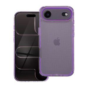 Futerał do iPhone 17 AIR Matrix Clear jasnofioletowy