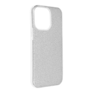 Futerał do iPhone 14 PRO MAX Shining srebrny