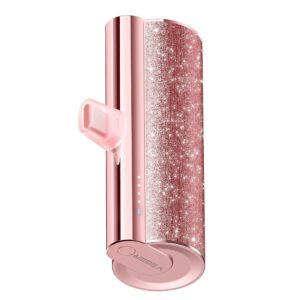 Powerbank Veger PlugOn (W0573) PD QC3.0 2,4A 12W 5000 mAh z wbudowanym złączem USB C rózowy