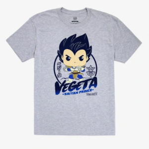 Funko POP! Tees Dragon Ball Z Prince Vegeta T-shirt M