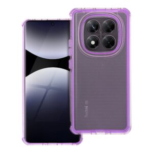 Futerał do Xiaomi Redmi NOTE 14 PRO 5G / 14 PRO PLUS 5G Matrix Clear jasnofioletowy