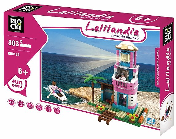 Klocki BLOCKI Lalilandia 303el Latarnia morska