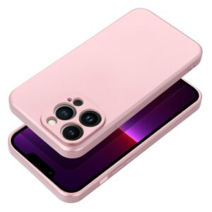Futerał do iPhone 17 Metallic różowy