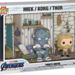 Funko POP! Marvel Avengers Thor's House Thor Miek Korg 05 XL 3pak