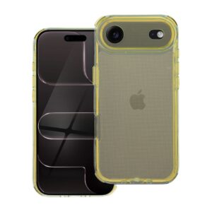 Futerał do iPhone 17 AIR Matrix Clear żółty