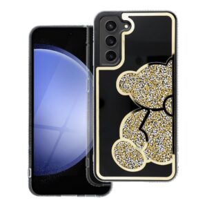Futerał TEDDY BEAR do SAMSUNG S25 Edge złoty