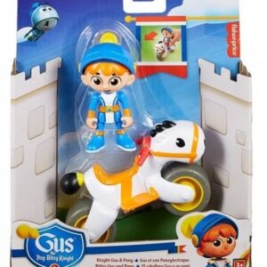 MATTEL Gus Mały Wielki Rycerz Gus i Pony 2pak 8cm
