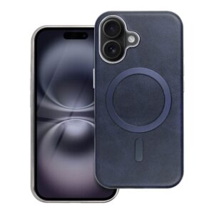 Futerał do iPhone 16 PRO Gentleman Mag Cover zgodny z MagSafe granatowy