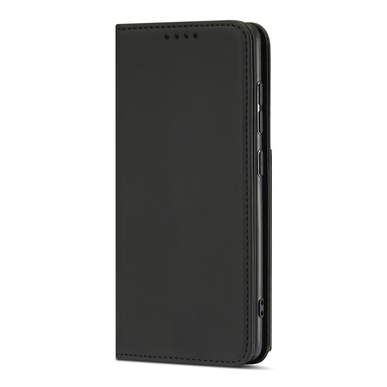 Magnet Card Case etui do Xiaomi Redmi Note 11 pokrowiec portfel na karty kartę podstawka czarny - obrazek 4