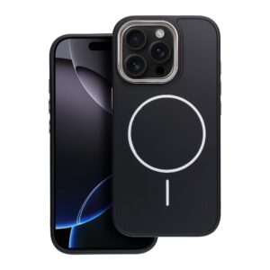 Futerał FRAME MAG COVER kompatybilny z MagSafe do IPHONE 15 czarny