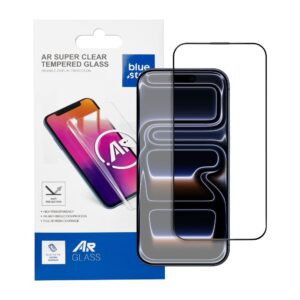Szkło hartowane do iPhone 15 PLUS / 16 PLUS Blue Star 5D AR czarne