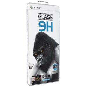 Szkło hartowane X-ONE Full Cover Extra Strong Crystal Clear - do SAMSUNG A37 5G (full glue) czarny