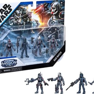 Hasbro Star Wars Mission Fleet Bad Batch 4pak