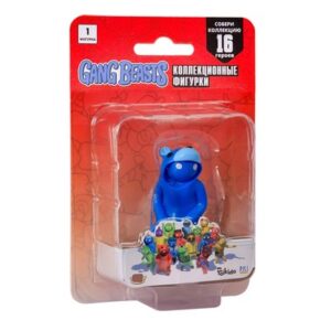P.M.I. Gang Beasts series 1 Kigu Blue 7cm