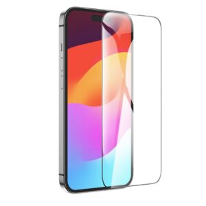 Szkło hartowane do iPhone 15 PRO MAX HD 5D Guardian shield 10 sztuk G14 czarne