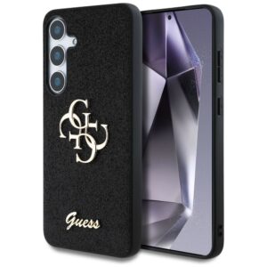 GUESS futerał do SAMSUNG S25 Plus GUHCS25MHG4SGK (Fixed Glitter Big 4G) czarny