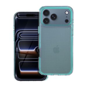 Futerał do iPhone 17 PRO MAX Matrix Clear miętowy