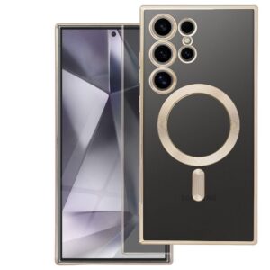 Futerał do Samsung A37 Electro Mag Cover zgodny z MagSafe złoty