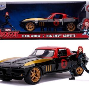 Jada Marvel Avengers Corvette 1966 Chevy 1:24