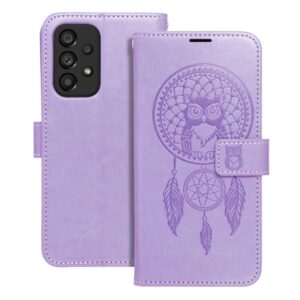 Kabura MEZZO Book do SAMSUNG A12 / M12 łapacz snów fioletowy