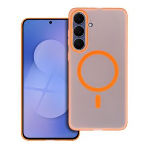 Futerał GO ORANGE kompatybilny z MagSafe do XIAOMI Redmi Note 15 4G pomarańczowy