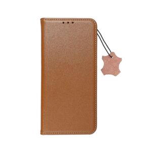 Kabura SMART PRO Book skórzana do IPHONE 16 brązowy