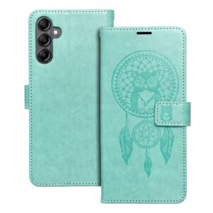 Kabura MEZZO Book do SAMSUNG A14 4G / A14 5G łapacz snów zielony