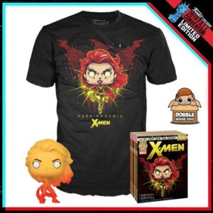 Funko POP! X-Men Dark Phoenix figurka+T-shirt Black S Limited Edition