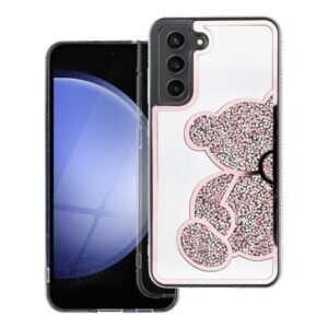 Futerał TEDDY BEAR do SAMSUNG A71 różowy
