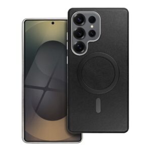 Futerał do Samsung S25 ULTRA Gentleman Mag Cover zgodny z MagSafe czarny