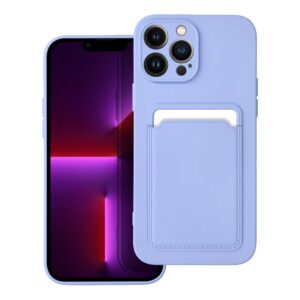 Futerał do iPhone 13 PRO MAX Card Case fioletowy