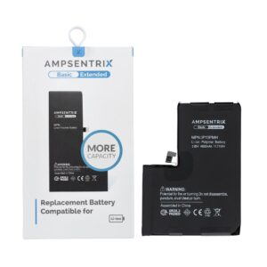 AmpSentrix Basic bateria do iPhone 13 Pro Max (zwiększona pojemność 4600 mAh)
