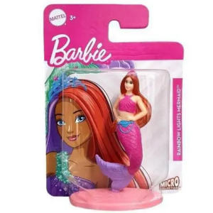Mattel Barbie Mini Rainbow Lights Mermaid 7,5cm